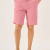 Quba & Co Antique Pink Stretch Chino Shorts - Sandor Clearance