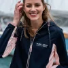 Quba & Co Araminta X-Series Showerproof Performance Jacket in Navy and Pink Outlet