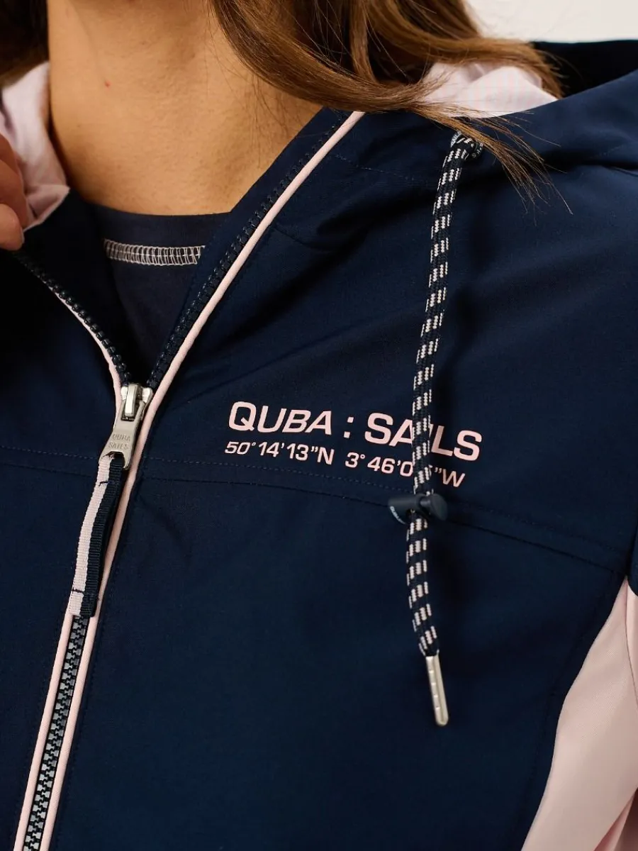 araminta_xseries_showerpr_1.webp Quba & Co Araminta X-Series Showerproof Performance Jacket in Navy and Pink Outlet
