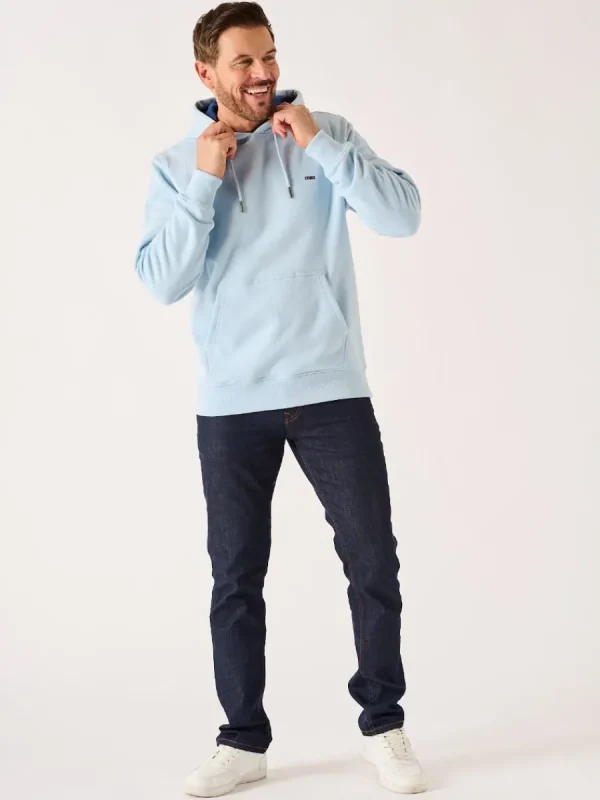 Quba & Co Ash Blue X-Series Over The Head Hoodie - Nilson Sale