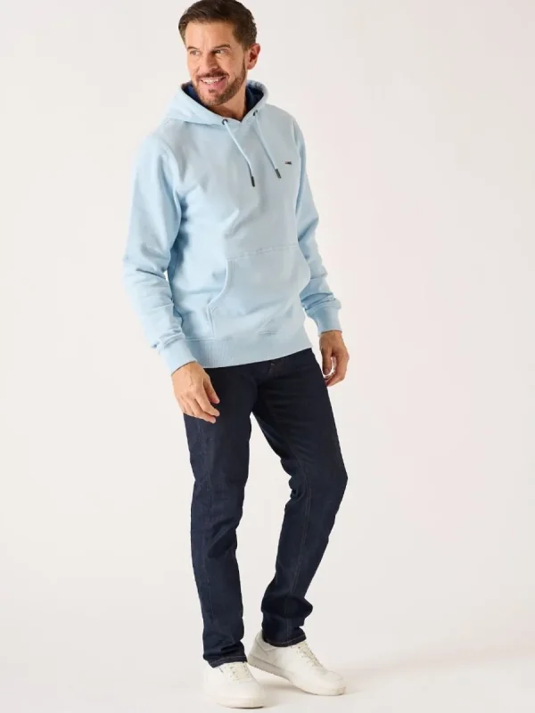 Quba & Co Ash Blue X-Series Over The Head Hoodie - Nilson Sale