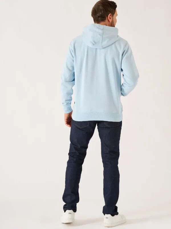 Quba & Co Ash Blue X-Series Over The Head Hoodie - Nilson Sale