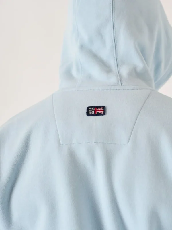 Quba & Co Ash Blue X-Series Over The Head Hoodie - Nilson Sale