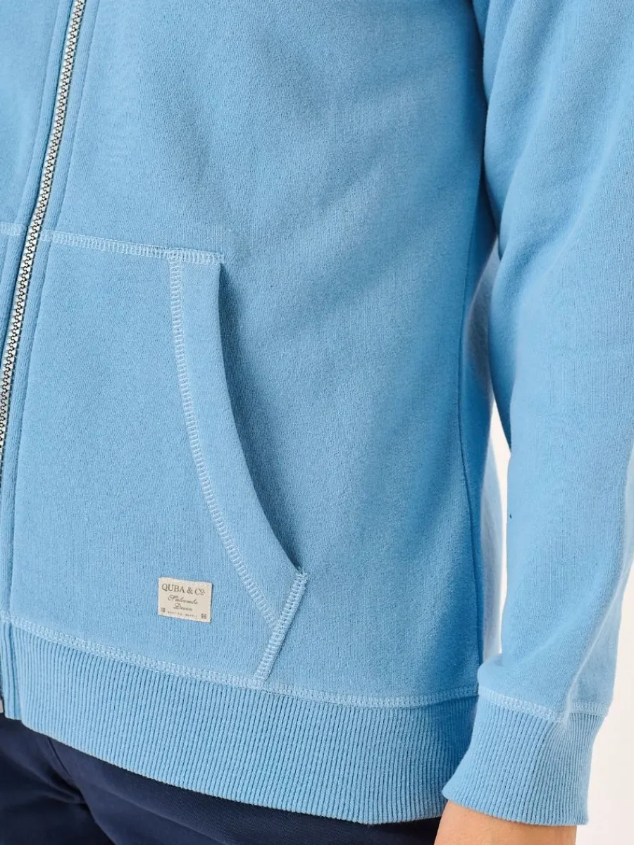 ballard_zip_through_hoodi_9.webp Quba & Co Ballard Zip Through Hoodie in Blue Clearance
