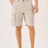 Quba & Co Battleship Grey Mens X-Series Cargo Shorts - Westwood Best