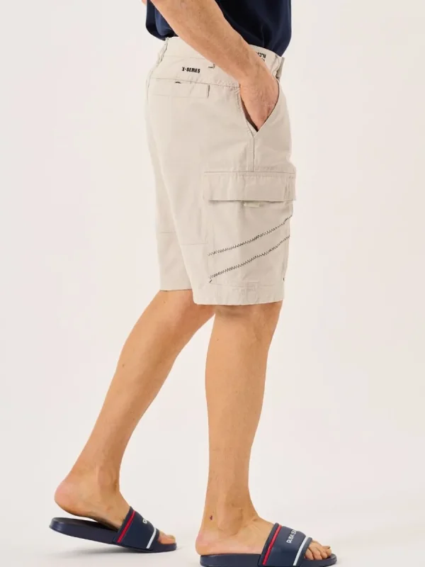 Quba & Co Battleship Grey Mens X-Series Cargo Shorts - Westwood Best
