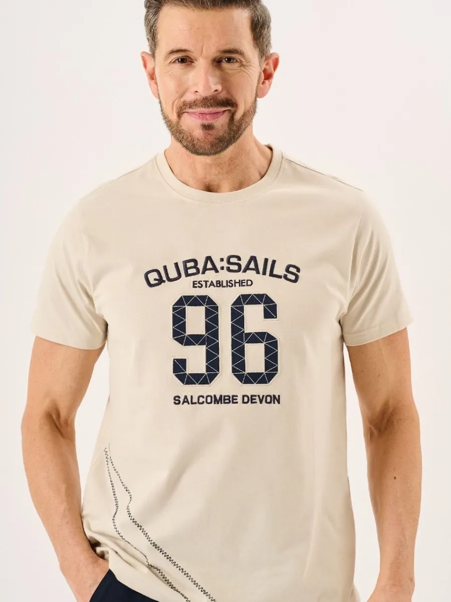 battleship_grey_quba_sail_0.webp Quba & Co Battleship Grey Quba Sails X-Series T-Shirt - Langton Clearance