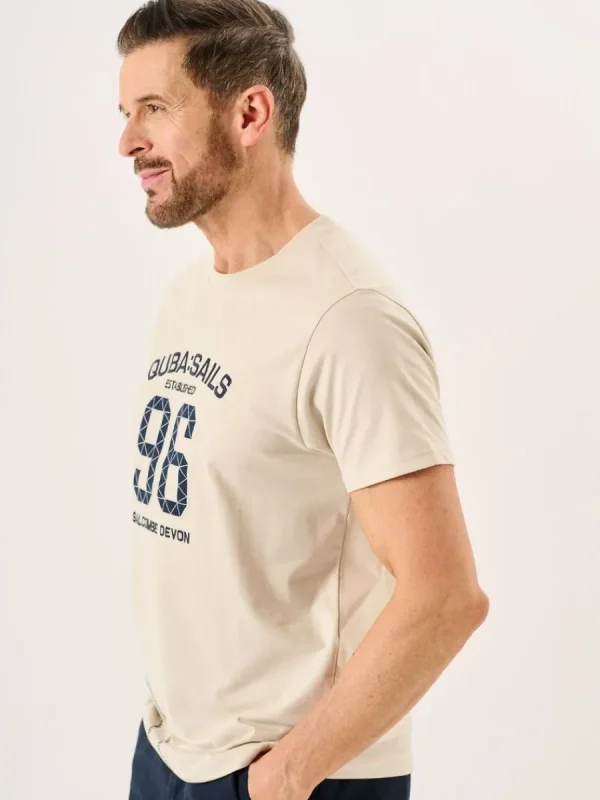 Quba & Co Battleship Grey Quba Sails X-Series T-Shirt - Langton Clearance