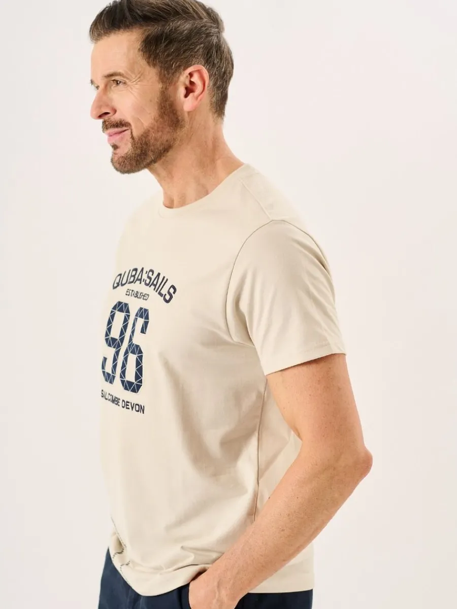 battleship_grey_quba_sail_3.webp Quba & Co Battleship Grey Quba Sails X-Series T-Shirt - Langton Clearance