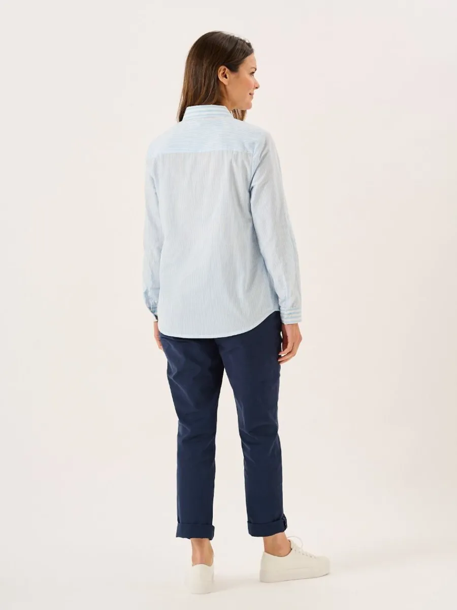 blue_and_white_long_sleev_10.webp Quba & Co Blue And White Long Sleeved Striped Shirt - Saranda Hot