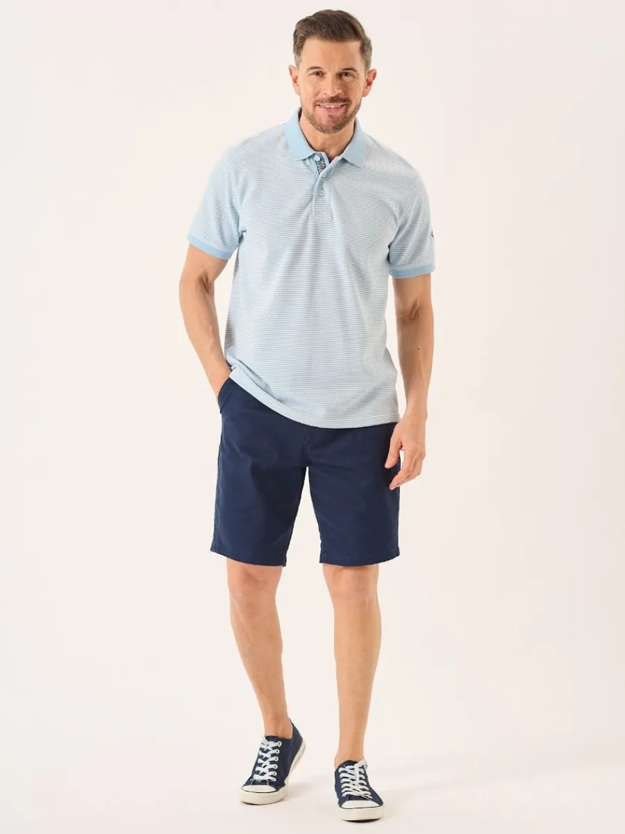 blue_and_white_textured_d_2.webp Quba & Co Blue And White Textured Design Polo Shirt - Hawke Online