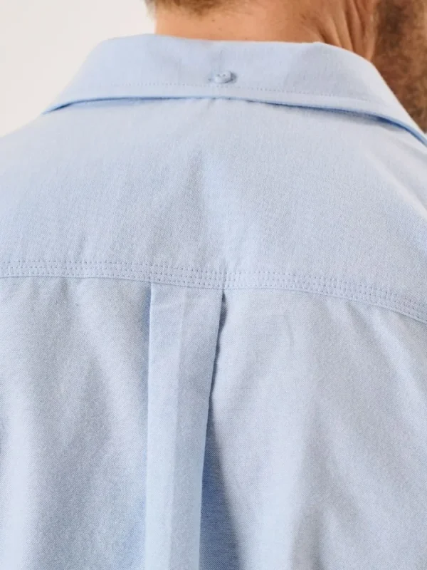 Quba & Co Blue Long Sleeve Oxford Shirt - Orson Fashion