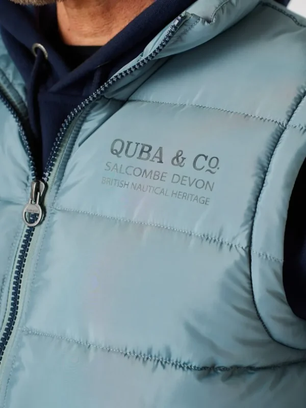 Quba & Co Blue Patch Pocket Gilet - Jeswint New