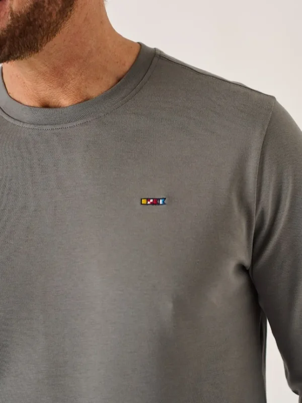 Quba & Co Carbon Grey X-Series Long Sleeved T-Shirt - Niall Online