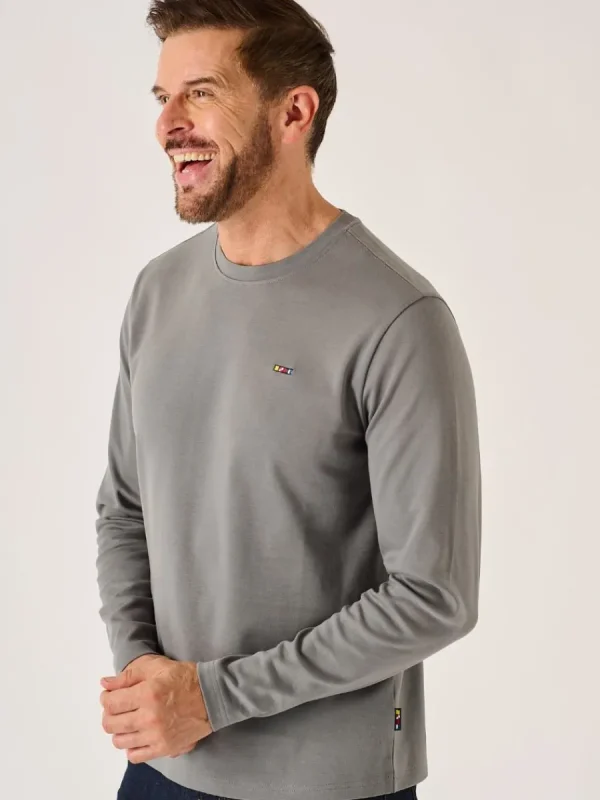 Quba & Co Carbon Grey X-Series Long Sleeved T-Shirt - Niall Online