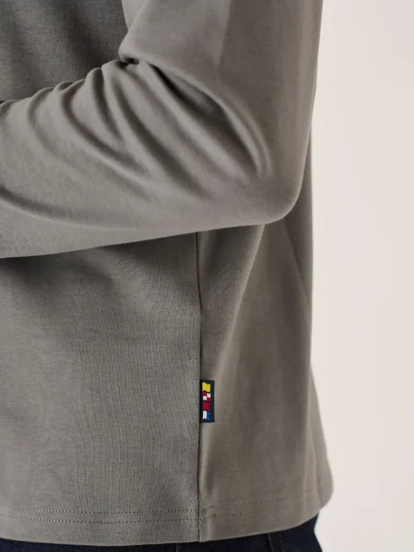 Quba & Co Carbon Grey X-Series Long Sleeved T-Shirt - Niall Online