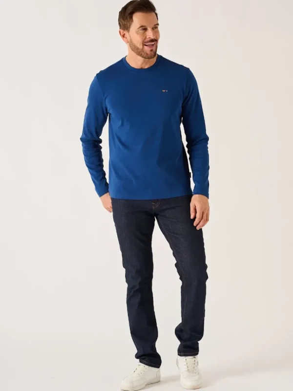 Quba & Co Dark Blue X-Series Long Sleeved T-Shirt - Niall Hot