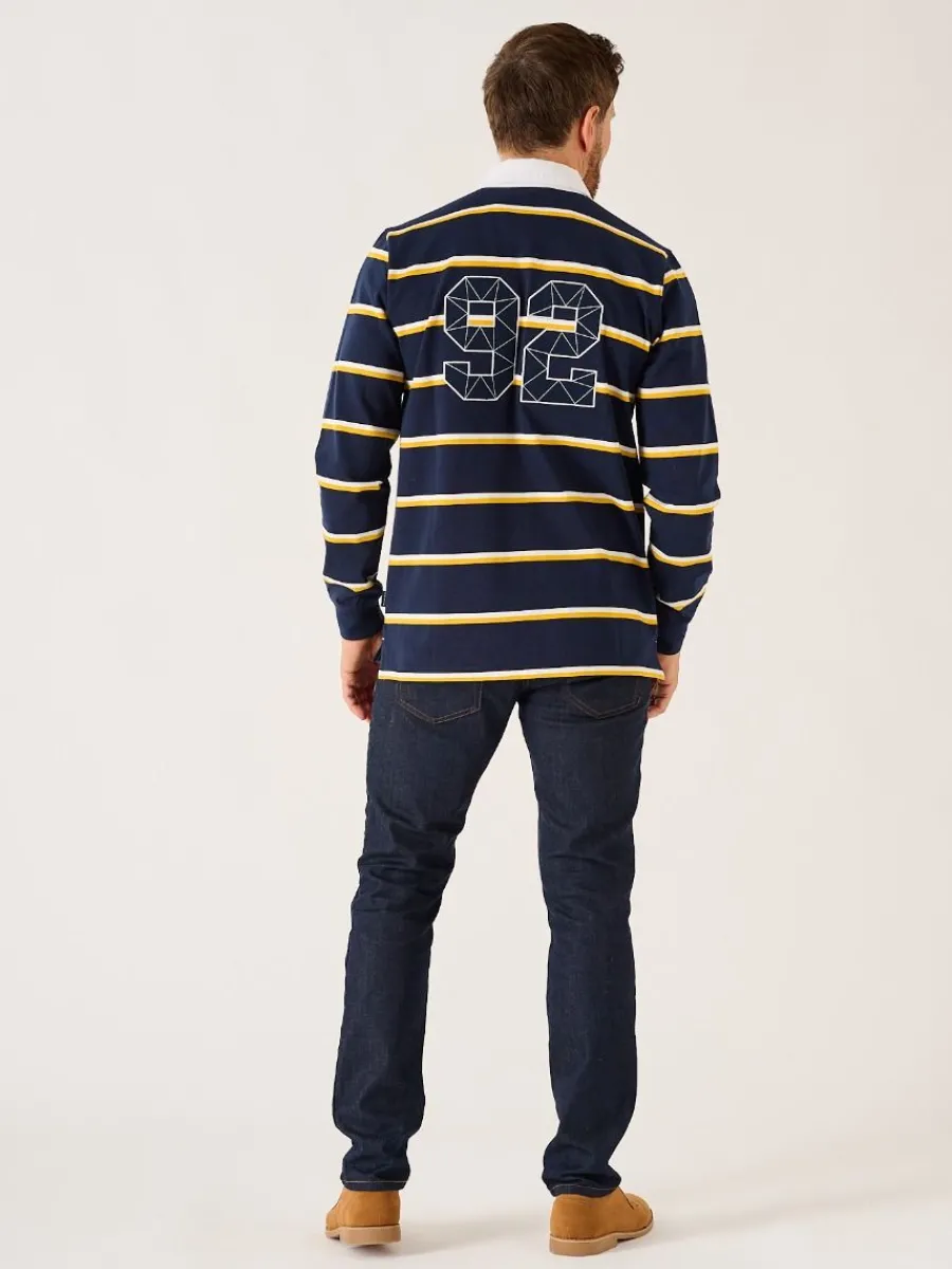 dark_navy_and_amber_quba__5.webp Quba & Co Dark Navy And Amber Quba And Co Lifestyle Rugby Shirt - Ade Sale
