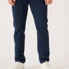 Quba & Co Dark Navy Lifestyle Chino Trousers - Vermont Discount