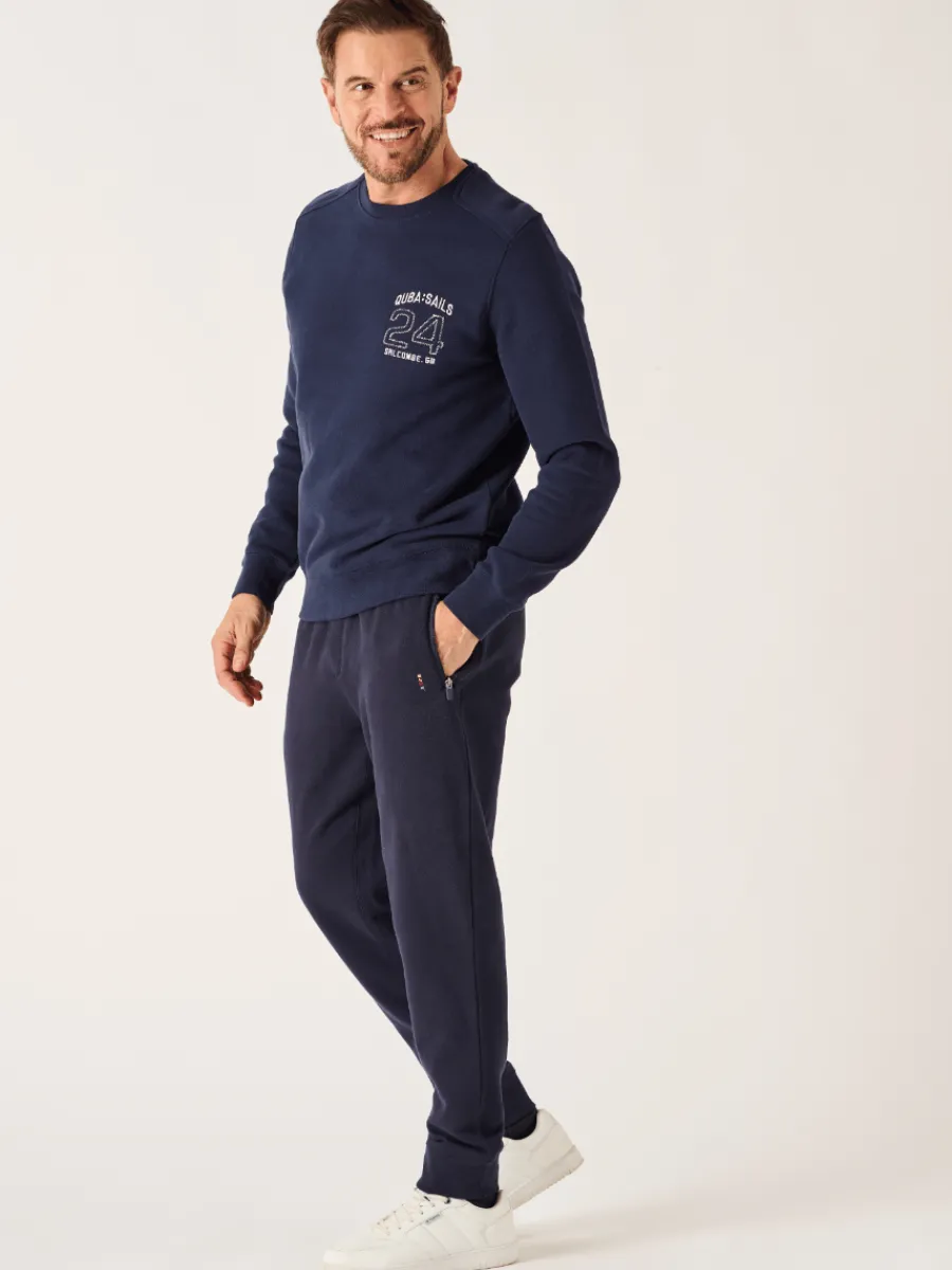 dark_navy_mens_lifestyle__6.webp Quba & Co Dark Navy Men's Lifestyle Jog Pants - Jenkin Sale
