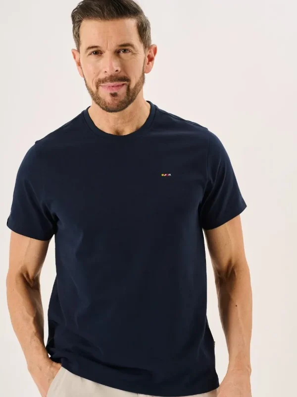 Quba & Co Dark Navy Men's X-Series T-Shirt - Nyle Fashion