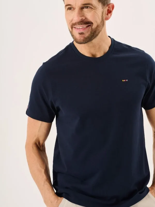Quba & Co Dark Navy Men's X-Series T-Shirt - Nyle Fashion