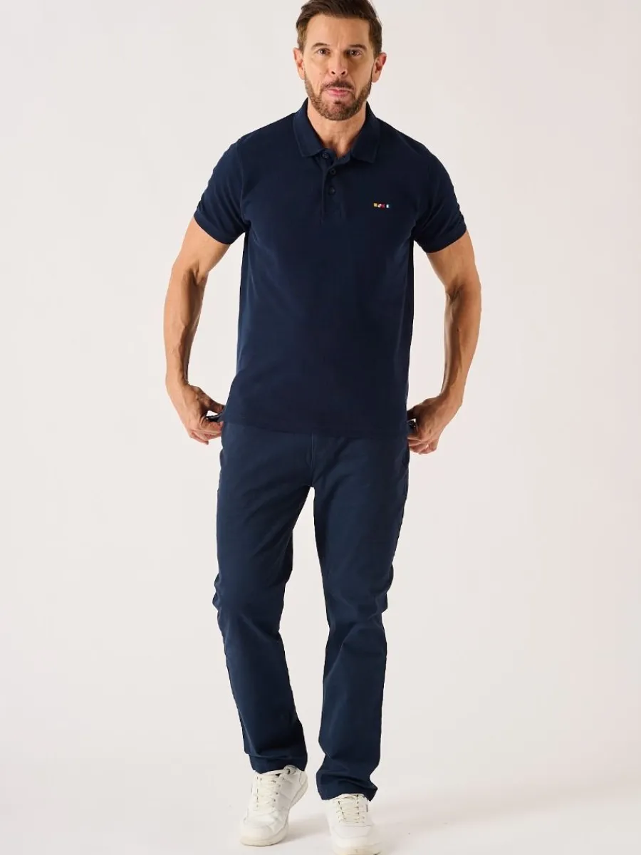 dark_navy_quba_and_co_lif_3-1.webp Quba & Co Dark Navy Quba And Co Lifestyle Textured Polo Shirt - Harton Outlet
