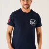 Quba & Co Dark Navy Quba Sails X-Series Pique T-Shirt - Leighton Fashion