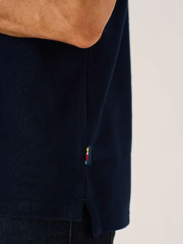 Quba & Co Dark Navy Quba Sails X-Series Polo Shirt - Parsen Outlet