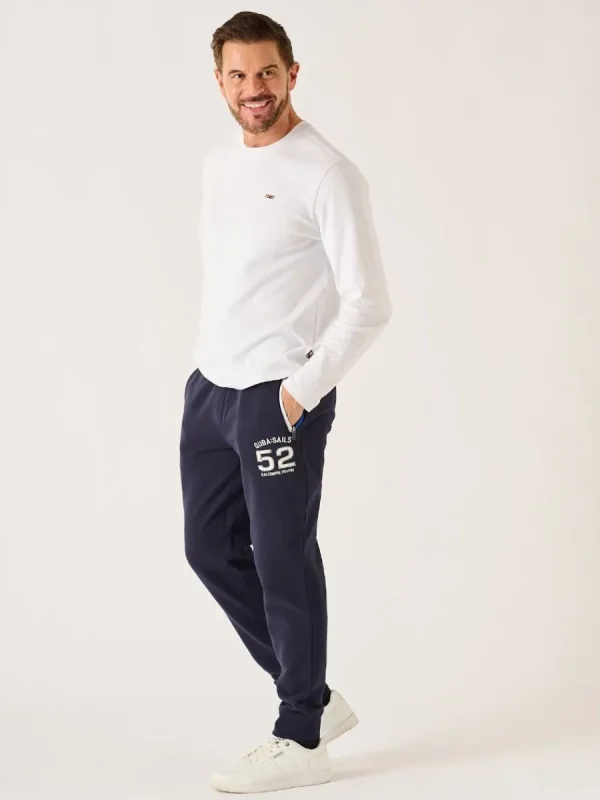 Quba & Co Dark Navy X-Series Cuffed Jog Pants - Quinter Fashion