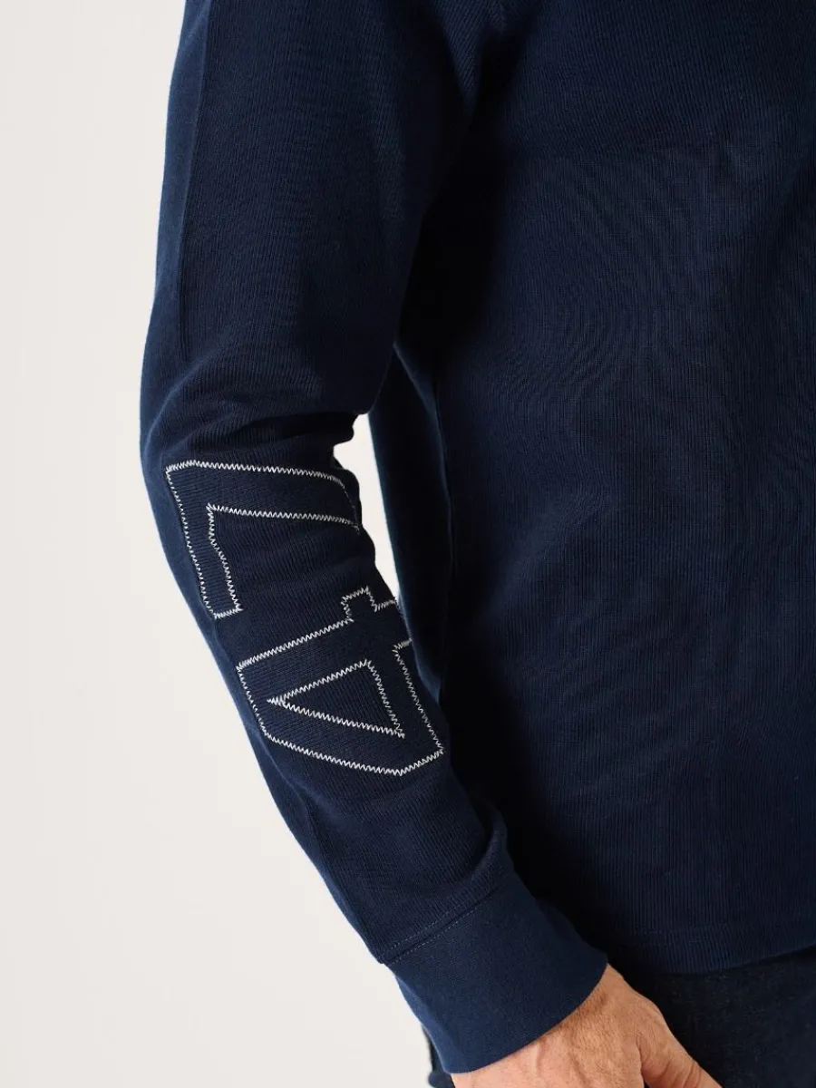 dark_navy_xseries_long_sl_6-1.webp Quba & Co Dark Navy X-Series Long Sleeve Ribbed T-Shirt - Maynard Discount