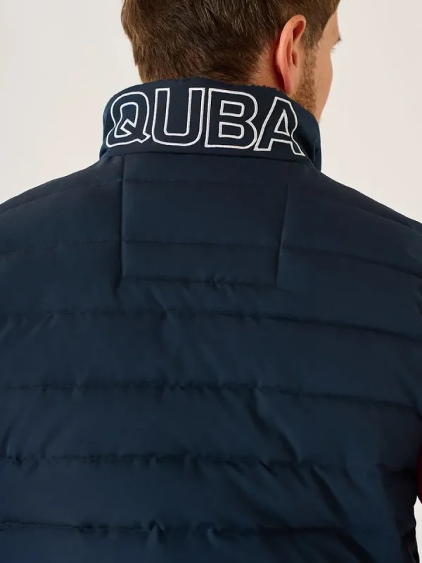 Quba & Co Dark Navy X-Series Thermal Padded Gilet - Jerrod Best