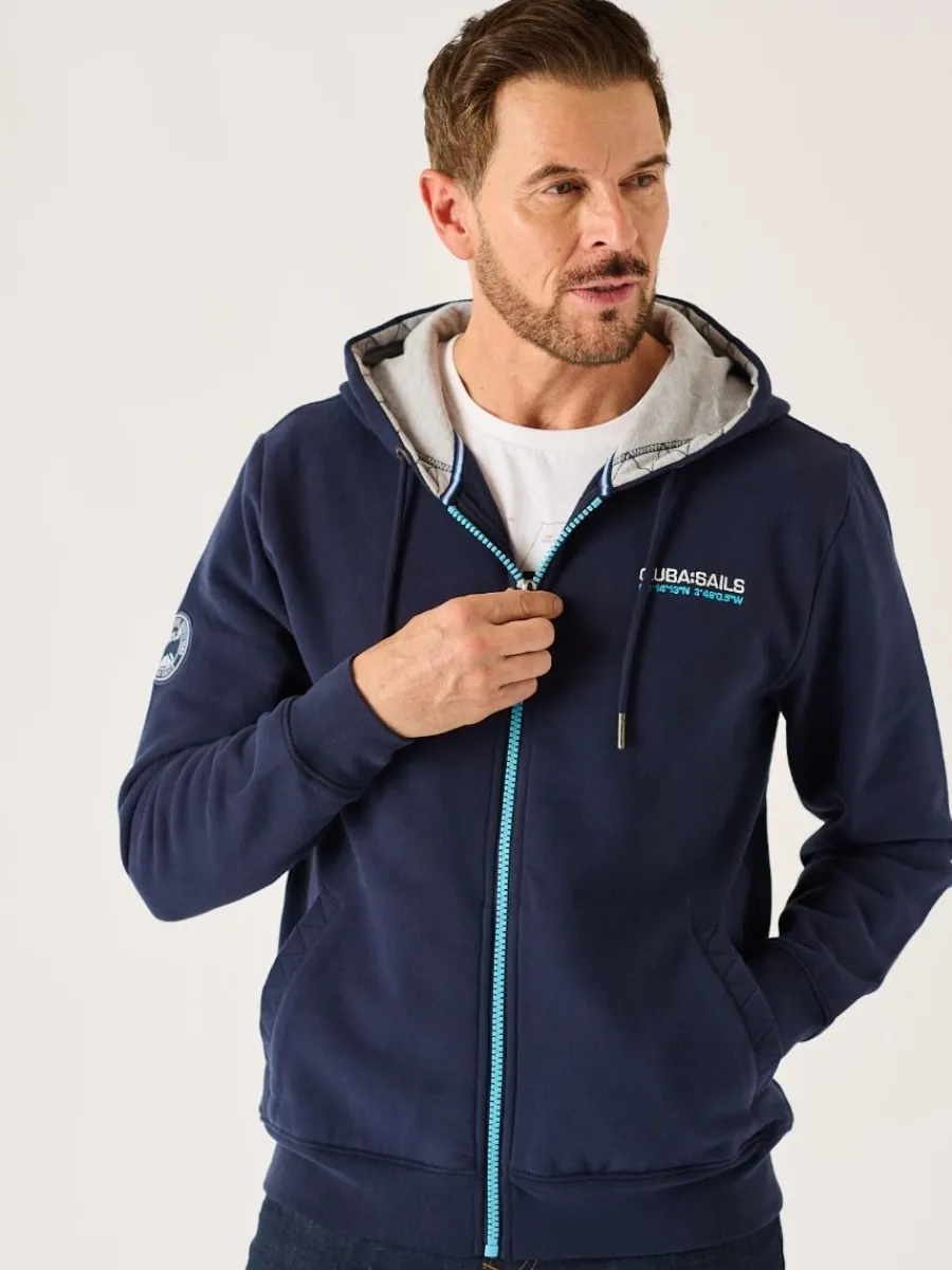 dark_navy_xseries_zip_thr_2.webp Quba & Co Dark Navy X-Series Zip Through Hoodie - Elkan Discount