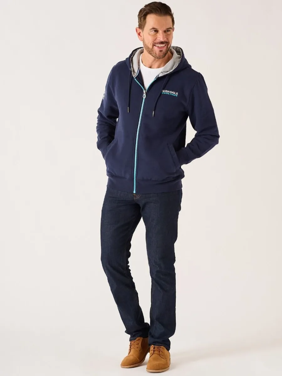 dark_navy_xseries_zip_thr_3.webp Quba & Co Dark Navy X-Series Zip Through Hoodie - Elkan Discount