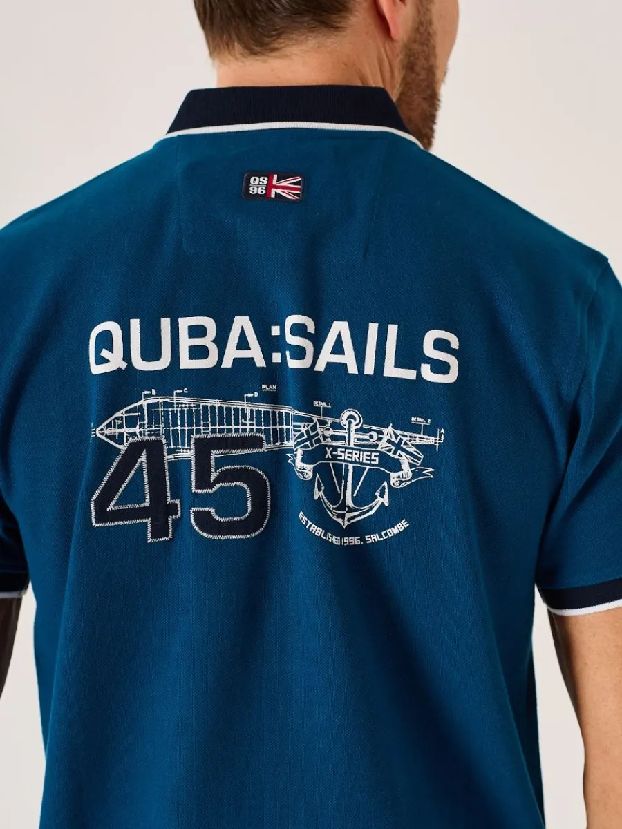 dark_teal_quba_sails_x_se_3.webp Quba & Co Dark Teal Quba Sails X- Series Polo Shirt - Pico Clearance