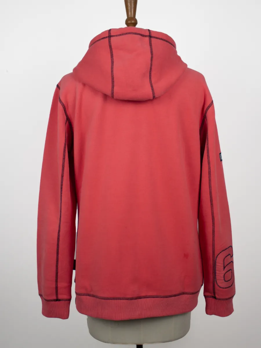darna_xseries_zip_through_1.webp Quba & Co Darna X-Series Zip Through Hoodie in Coral Pink Best