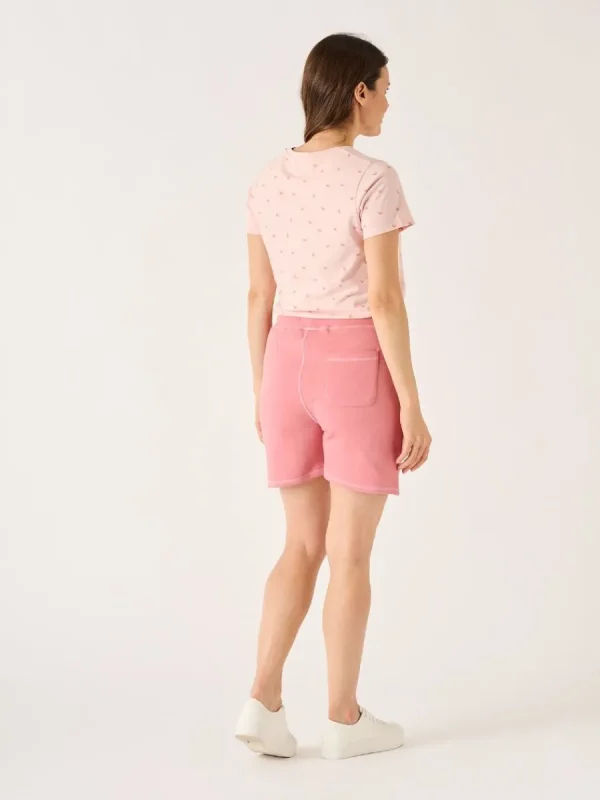 Quba & Co Dusty Rose Ladies Loopback Jersey Shorts - Evie Clearance