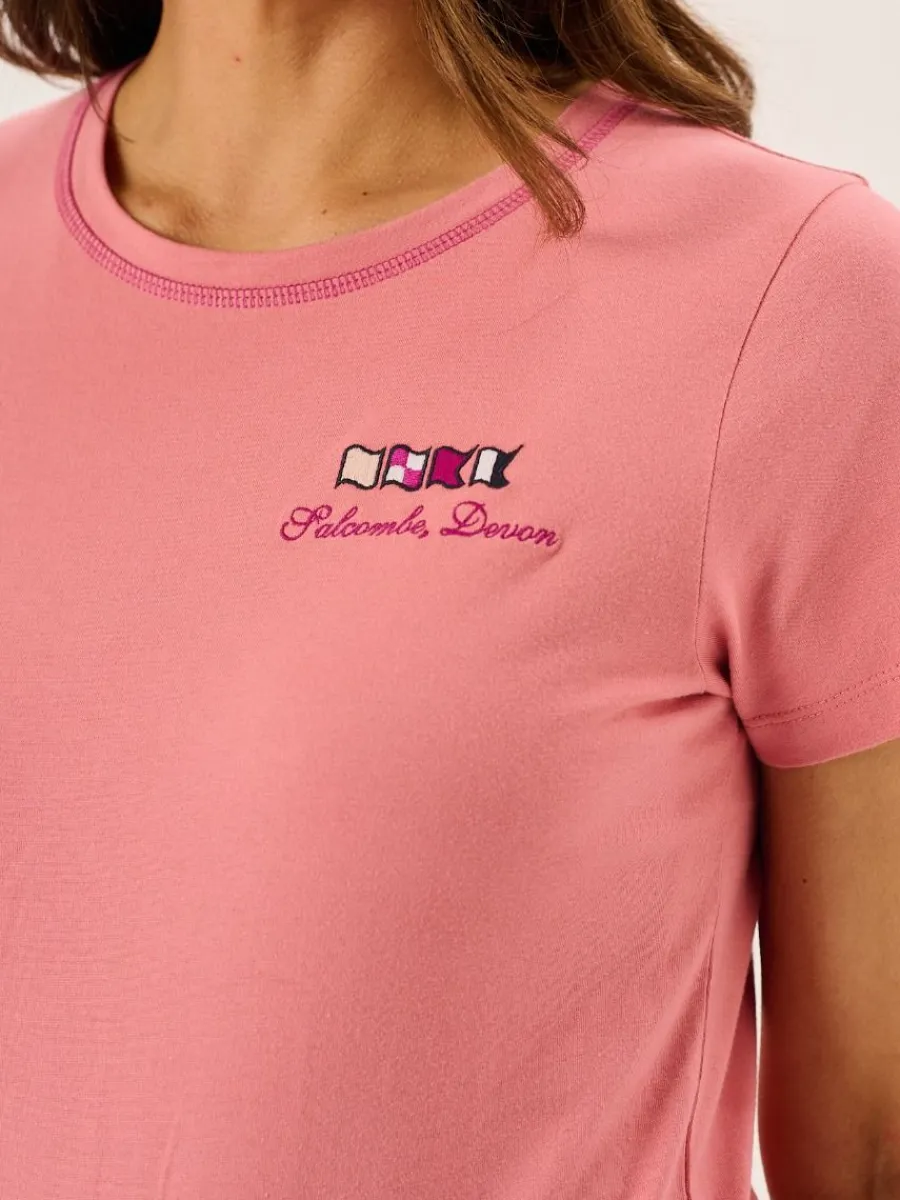 dusty_rose_quba_and_co_xs_9.webp Quba & Co Dusty Rose Quba And Co X-Series Ladies Short Sleeve T-Shirt - Tenor New