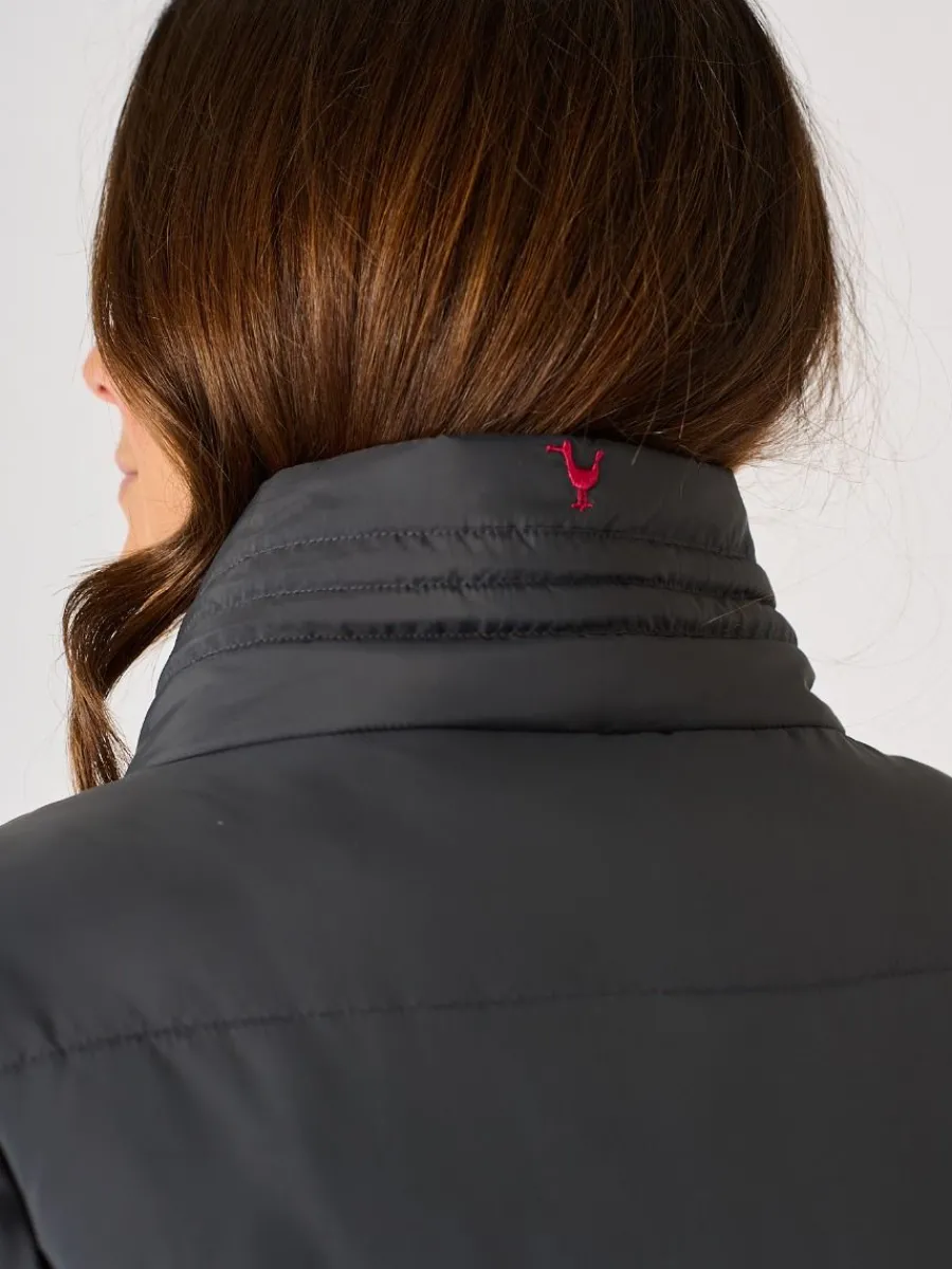 grey_longline_contrast_zi_12.webp Quba & Co Grey Longline Contrast Zip Padded Jacket - Orebro New