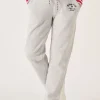 Quba & Co Grey Marl Straight Leg Jog Pants - Linar Online