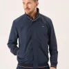 Quba & Co Hardwick Harrington Jacket in Dark Navy New