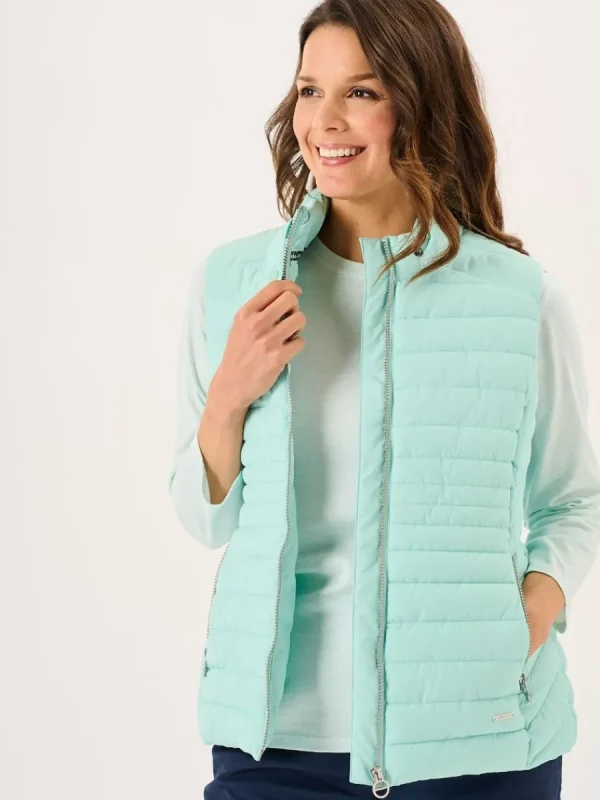 Quba & Co Jade Ladies Quilted Gilet - Darina New