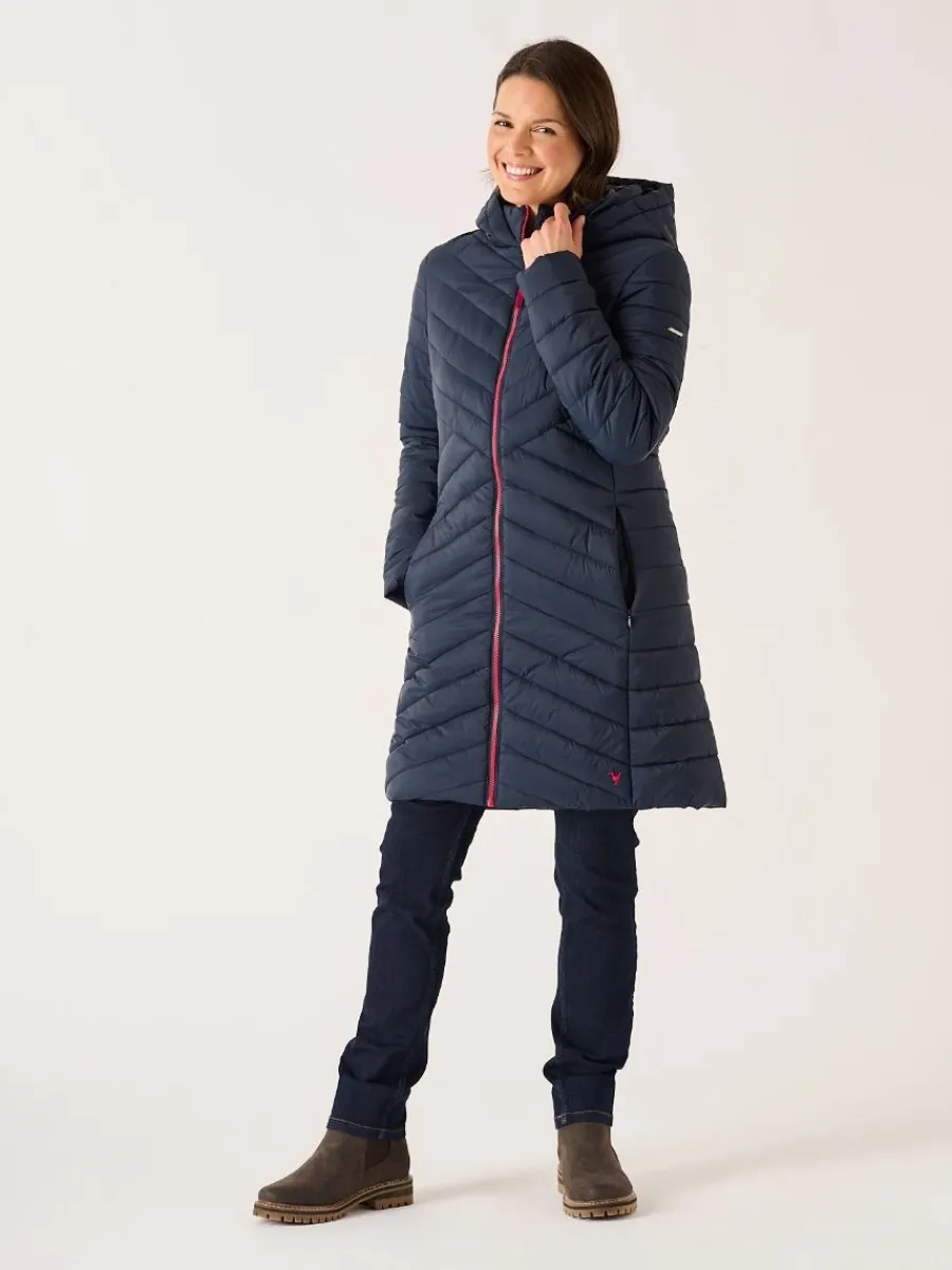 kallister_longline_puffer_4.webp Quba & Co Kallister Longline Puffer Coat in Navy Discount