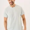 Quba & Co Light Blue Quba And Co Chest Logo T-Shirt - Chester Outlet