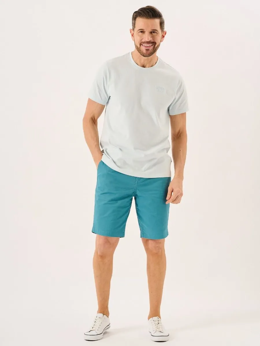 light_blue_quba_and_co_ch_4.webp Quba & Co Light Blue Quba And Co Chest Logo T-Shirt - Chester Outlet