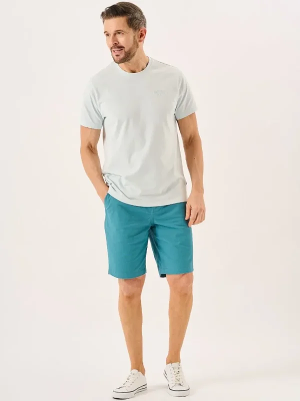 Quba & Co Light Blue Quba And Co Chest Logo T-Shirt - Chester Outlet
