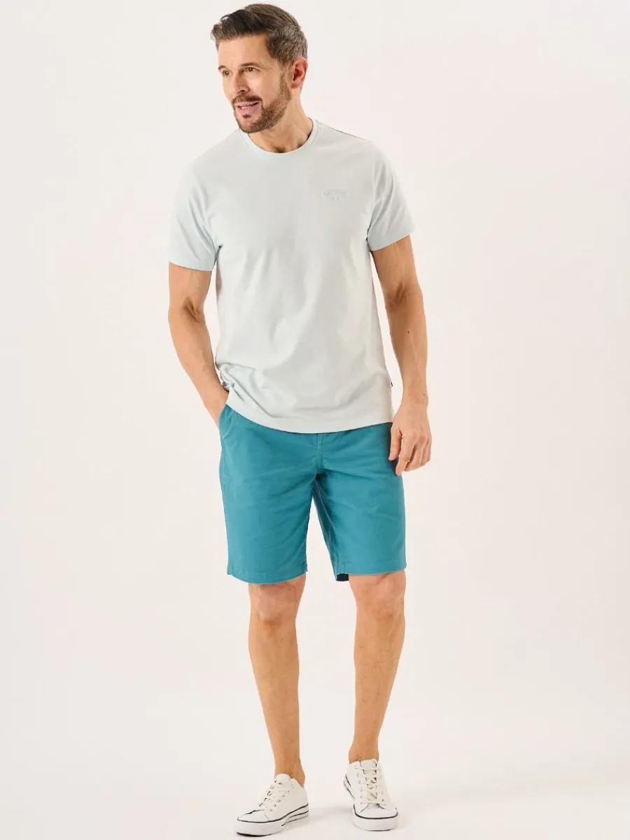 light_blue_quba_and_co_ch_5.webp Quba & Co Light Blue Quba And Co Chest Logo T-Shirt - Chester Outlet