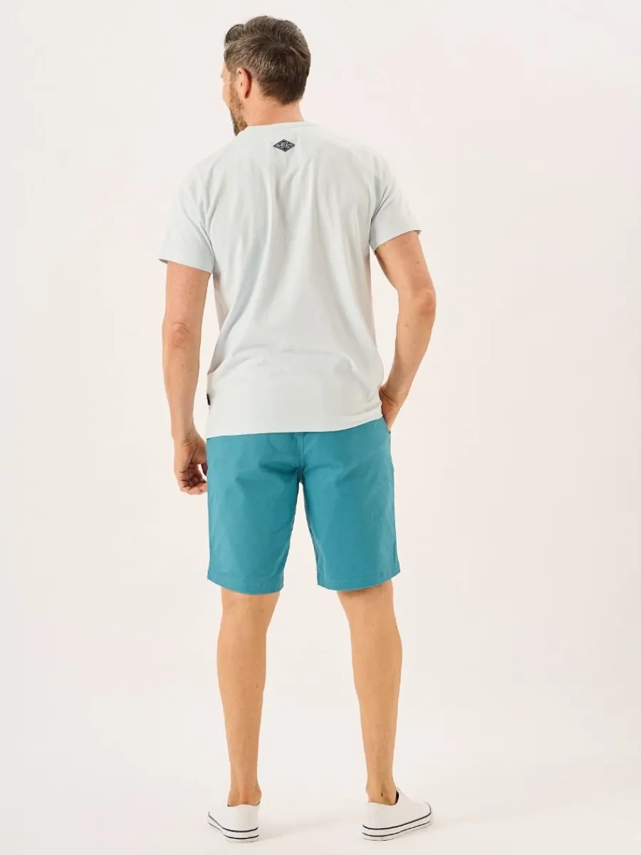light_blue_quba_and_co_ch_7.webp Quba & Co Light Blue Quba And Co Chest Logo T-Shirt - Chester Outlet