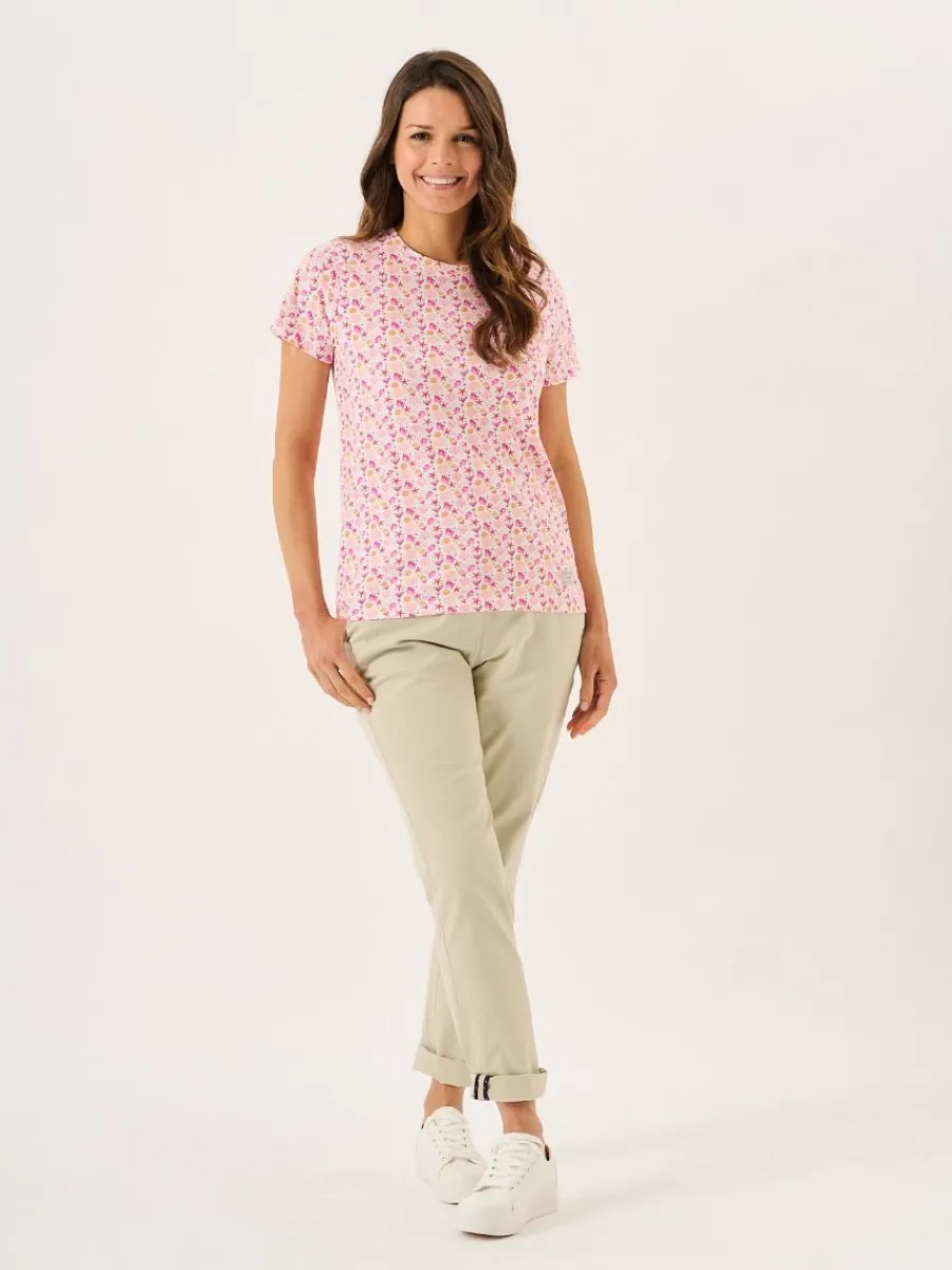 multcoloured_short_sleeve_4.webp Quba & Co Multcoloured Short Sleeve Coral Design Print T-Shirt - Ryla Outlet