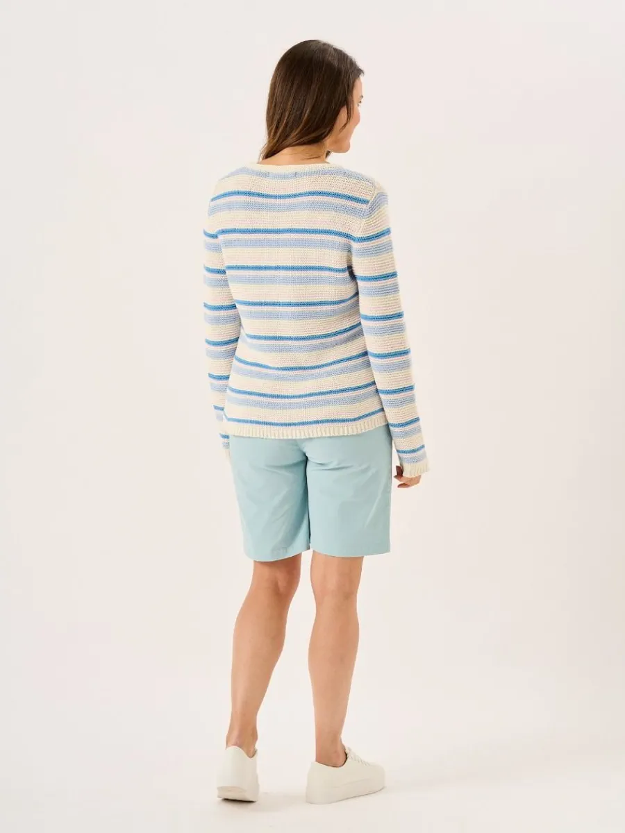 multicoloured_pearl_knit__7.webp Quba & Co Multicoloured Pearl Knit Striped Jumper - Shola Discount